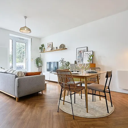 Le Terrakatza - T3 Lumineux Avec Terrasse شقة Marquette lez Lille